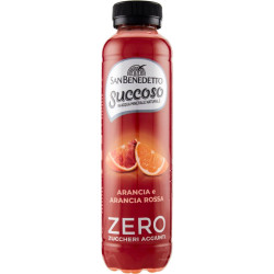 SAN BENEDETTO SUCCOSO ZERO ZUCCHERI AGGIUNTI ARANCIA E ARANCIA ROSSA 40 CL.