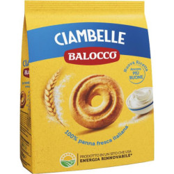 BALOCCO BISCOTTI CIAMBELLE CON 100% PANNA ITALIANA 700 GR.