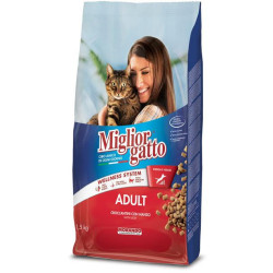 MIGLIOR GATTO CROCCANTINI CON MANZO 1,5 KG.