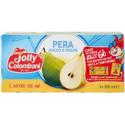 JOLLY COLOMBANI SUCCHI ALLA PERA 3x200 GR.