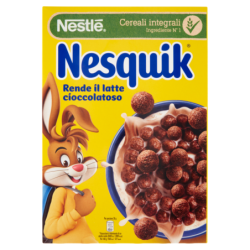 NESQUIK CEREALI PALLINE CON CEREALI INTEGRALI E CACAO 375 GR.