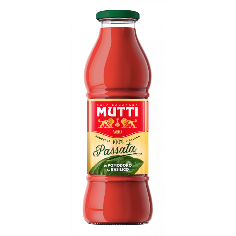 MUTTI PASSATA DI POMODORO AL BASILICO 700 GR.