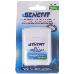 BENEFIT FILO INTERDENTALE CERATO GUSTO MENTA 50 MT.