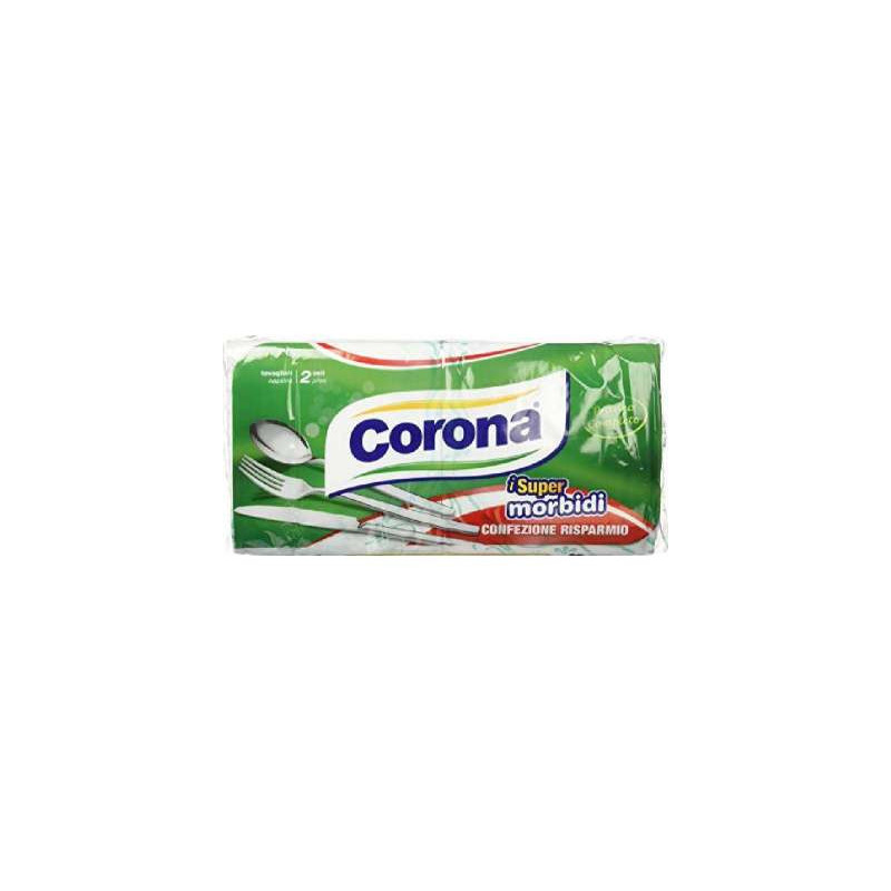 CORONA TOVAGLIOLI SUPER MORBIDI 33x33 100 PEZZI