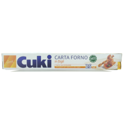 CUKI CARTA FORNO IN FOGLI 25 FOGLI