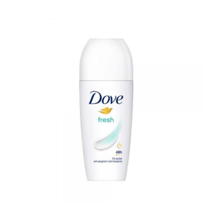 DOVE DEODORANTE ROLL ON FRESH ANTITRASPIRANTE PROTEZIONE 48 H 50 ML.