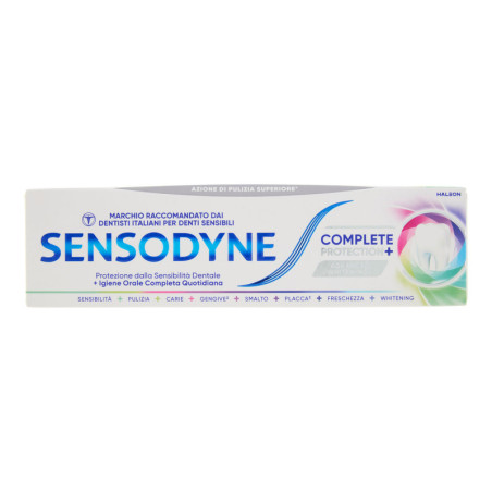 SENSODYNE DENTIFRICIO COMPLETE PROTECTION+ ADVANCED WHITENING 75 ML.