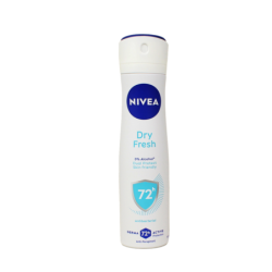 NIVEA DEODORANTE SPRAY DRY FRESH 72H 150 ML.
