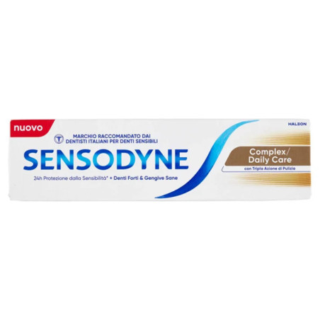 SENSODYNE DENTIFRICIO COMPLEX DAILY CARE TRIPLA AZIONE DI PULIZIA 75 ML.