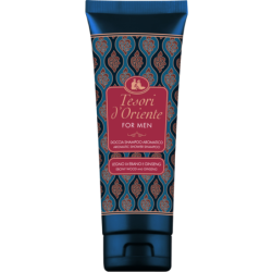 TESORI D'ORIENTE MEN DOCCIA SHAMPOO AROMATICO LEGNO DI EBANO E GINSENG 250 ML.