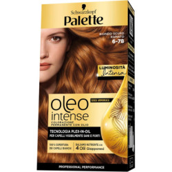 PALETTE OLEO INTENSE COLORAZIONE PERMANENTE CON OLIO 6-78 BIONDO SCURO RAMATO