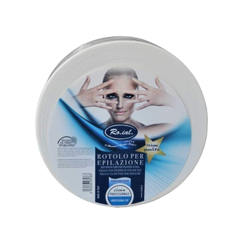 RO.IAL. ROTOLO PER EPILAZIONE IN TESSUTO NON TESSUTO 100 MT.