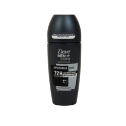 DOVE MEN CARE ADVANCED DEODORANTE ROLL ON INVISIBLE DRY 72H 50 ML.
