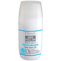 OMIA LABORATOIRES DEO ROLL ON ECOBIOLOGICO NEUTRO DELICATO AL TEA TREE OIL 50 ML.