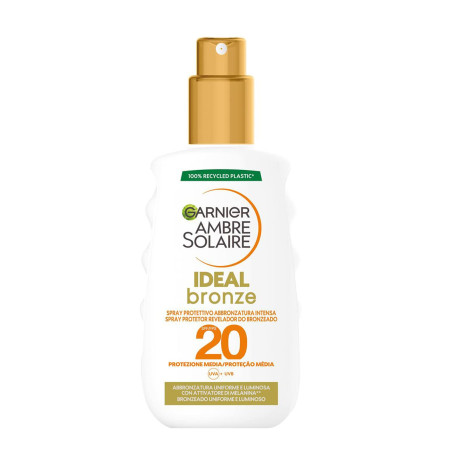 GARNIER AMBRE SOLAIRE IDEAL BRONZE SPRAY SPF 20 200 ML.