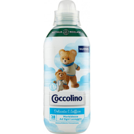 COCCOLINO AMMORBIDENTE DELICATO E SOFFICE 28 LAVAGGI 645 ML.