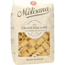 LA MOLISANA MEZZE MANICHE RIGATE N° 38 500 GR.