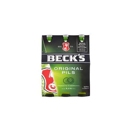 BECK'S BIRRA ORIGINAL PILS 5° 3x33 CL.