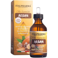 ITALPHARMA OLIO ESSENZIALE DI ARGAN RIVITALIZZANTE, NUTRIENTE, EMOLLIENTE, IDRATANTE 100 ML.