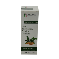 ITALPHARMA EMERGENCY GEL CON BOSWELLIA, ARNICA E CANFORA AZIONE IDRATANTE, RINFRESCANTE E LENITIVA 100 ML.