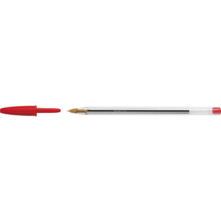 BIC PENNA A SFERA CRISTAL ORIGINAL 1MM - ROSSA