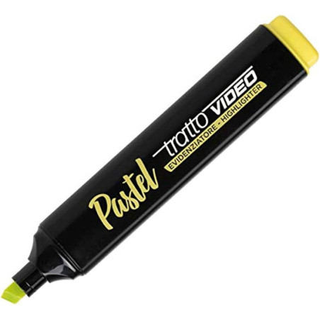 TRATTO VIDEO EVIDENZIATORE 1/5 MM PASTEL - GIALLO LIMONE