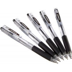 OSAMA PENNA A SFERA A SCATTO A BASE D'OLIO 1 MM - NERO