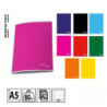 QUADERNO FORMATO A5 COLOR STYLE A RIGHE CON MARGINI 0B - COLORI ASSORTITI