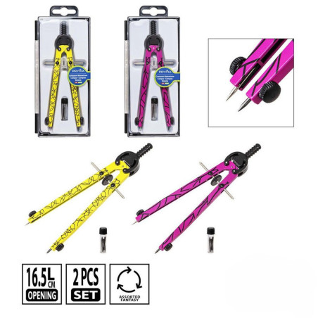 COMPASSO BALAUSTRONE 16.5 CM SET CON DUE PEZZI