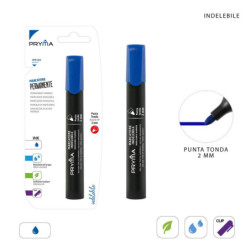 MARCATORE PERMANENTE A PUNTA TONDA 2MM - BLU