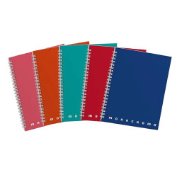 PIGNA MONOCROMO 4M QUADERNONE A4 SPIRALE A QUADRETTI 4MM SENZA MARGINI