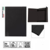 CARTELLINA A 3 LEMBI CON ELASTICO 26X35CM - NERA