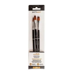 PITTART PENNELLI DA PITTURA N° 6-10-8 3 PEZZI