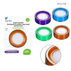 SPUGNA BAGNADITA CON SUPPORTO IN PLASTICA 70x27 MM