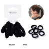 ELASTICI PER CAPELLI NERI - 6 PEZZI DA 4,5 CM