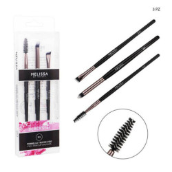 PENNELLI PER TRUCCO VISO CIGLIA E OCCHI N° 204-212-217 3 PEZZI