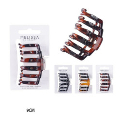 MOLLETTA PER CAPELLI GRANDE CON BRILLANTI 9 CM