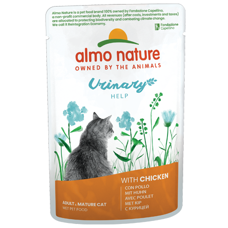 ALMO NATURE URINARY HELP: POLLO 70 GR.