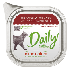 ALMO NATURE DAILY CATS: ANATRA 100 GR.