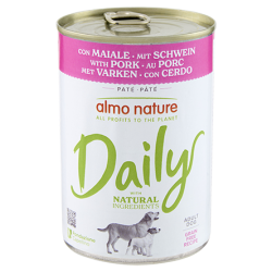 ALMO NATURE DAILY DOGS: MAIALE 400 GR.
