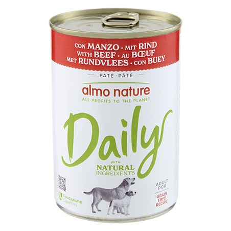 ALMO NATURE DAILY DOGS: MANZO 400 GR.