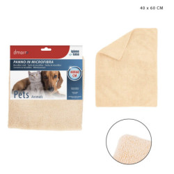 DIMORAE PANNO IN MICROFIBRA PER ANIMALI 40x60 CM.