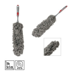 SPOLVERINO IN MICROFIBRA GRIGIO 59x5x5 CM.