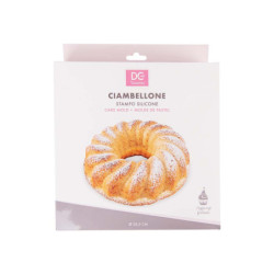 STAMPO IN SILICONE PER CIAMBELLONE Ø25,5 CM.