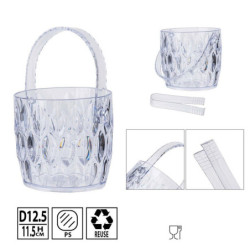 SECCHIELLO PER GHIACCIO 12,5x11,5 CM.