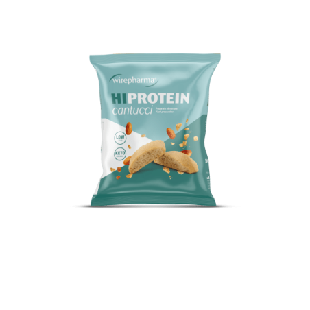 WIREPHARMA HI-PROTEIN CANTUCCI PROTEICI GUSTO CLASSICO 50 GR.