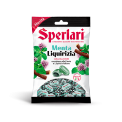 SPERLARI CARAMELLE DURE ALLA MENTA E LIQUIRIZIA 150 GR.