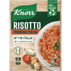 KNORR RISOTTO AL POMODORO CON FUNGHI PORCINI 175 GR.