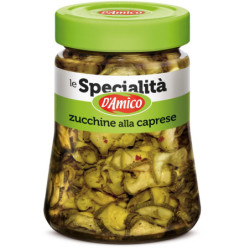 D'AMICO ZUCCHINE ALLA CAPRESE IN VETRO 280 GR.