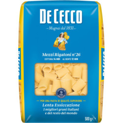 DE CECCO MEZZI RIGATONI N° 26 500 GR.